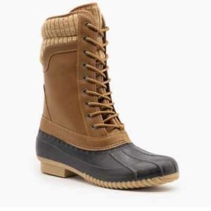 NEW Refresh, Cognac Hunter Boot